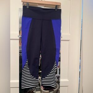 Athleta Navy and Blue Leggings